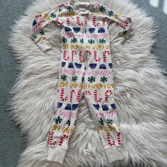 Hanna Andersson holiday zippy size 2T - Picture 1 of 2